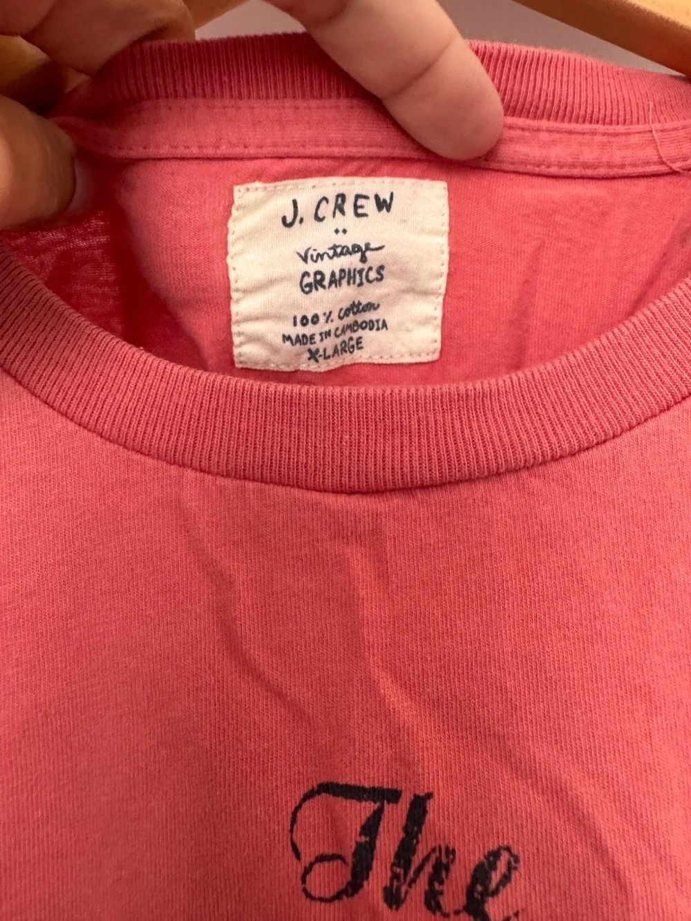 J.Crew Vintage Graphics Exeter Boston Beer T-Shirt Men’s XL